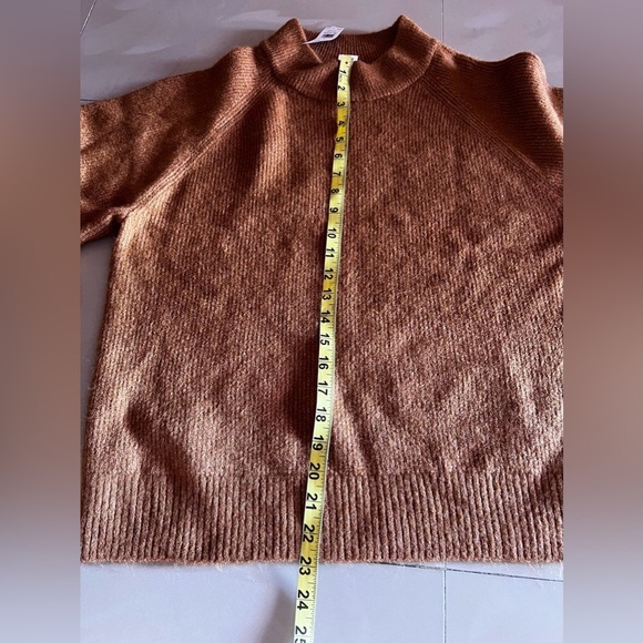 Gap crew neck sweater GAP Sweater Unisex Size L RN 54023 Retro Knitting Brown - Picture 11 of 16